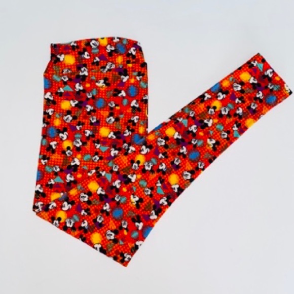 Disney Mickey Mouse Lularoe TC Leggings - Picture 2 of 5